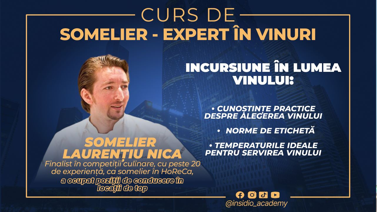 somelier-expert in vinuri cu Laurentiu Nica